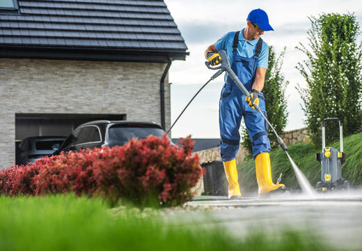 SM Senior Home Services, driveway washing, part of What we do