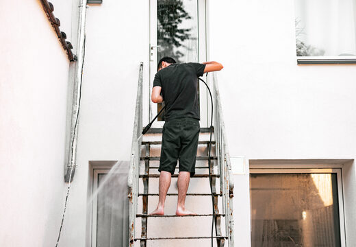 SM Senior Home Services, exterior house washing, part of What we do