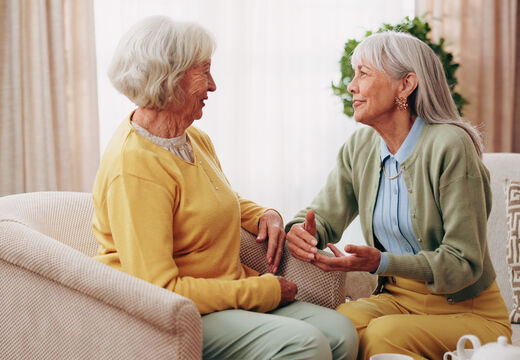 Friendly companionship and conversation