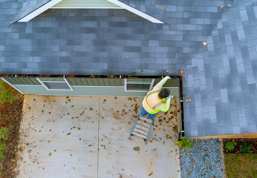 SM Senior Home Services, gutter cleaning, part of What we do