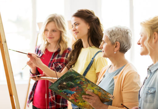 Large canvas paintings