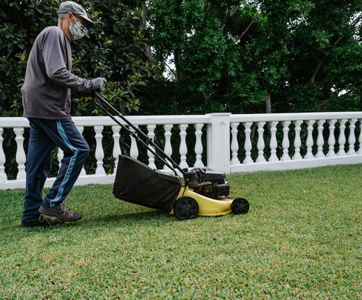 SM Senior Home Services, lawn mowing, part of What we do
