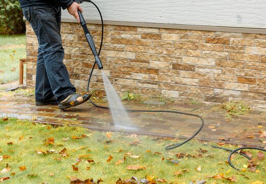 SM Senior Home Services, sidewalk washing, part of What we do