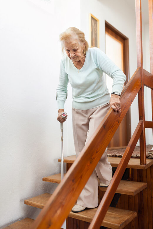 SM Senior Home Services, stairs (if applicable), part of What this walkthrough covers