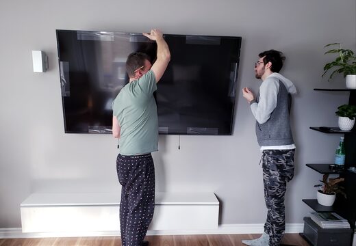 TV mounting