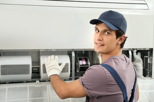 SM Senior Home Services, full furnace and duct service, part of HVAC