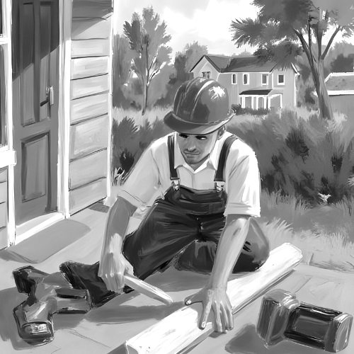 Home repair illustration
